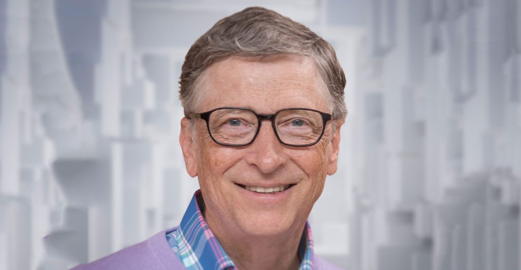 Figura 1.2 Bill Gates, movido pelo futuro e suas oportunidades, não pelo passado e seu ego.
